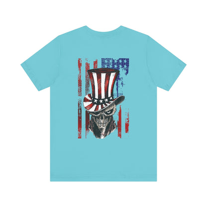 Patriotic Skull T-Shirt The Devil's Pickle