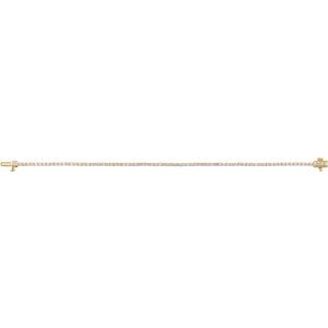 14K Yellow 2 CTW Lab-Grown Diamond Line 7" Bracelet Ethereal Legacy Boutiques