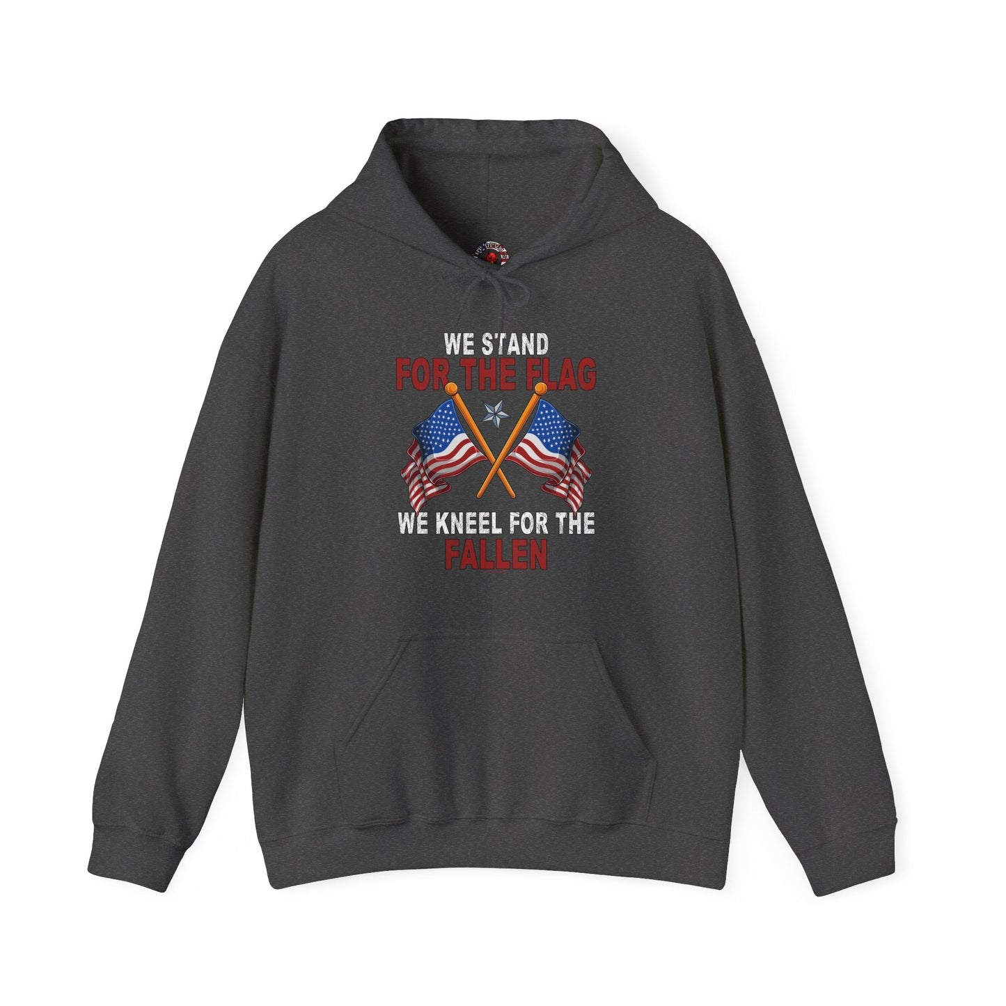 We Stand For The Flag Hooded Sweatshirt The Devil's Pickle