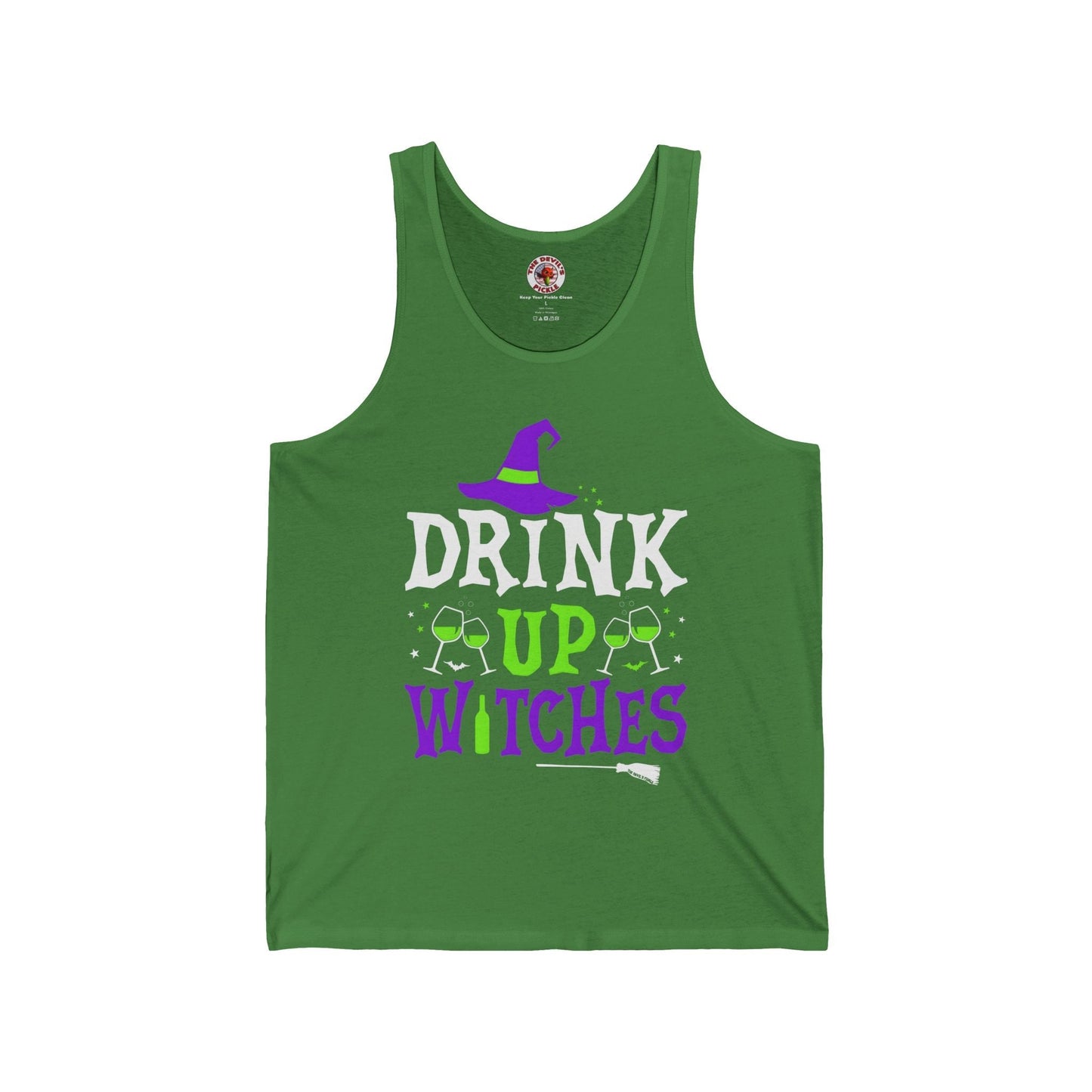 Drink Up Witches Tank Top The Devil's Pickle