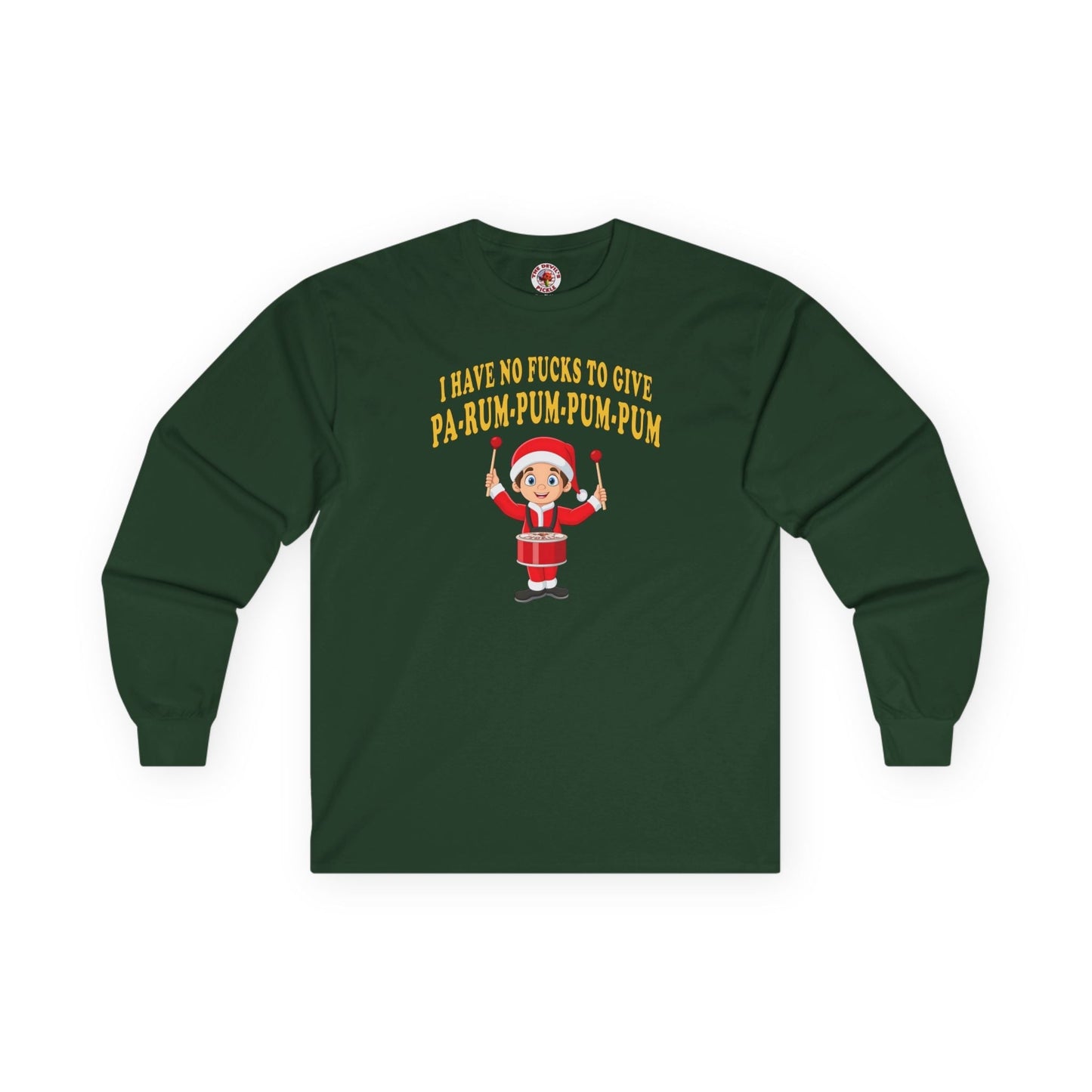 Pa-Rum-Pum-Pum-Pum Long Sleeve Tee The Devil's Pickle