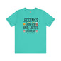 Leggings Leaves and Lattes Please T-Shirt