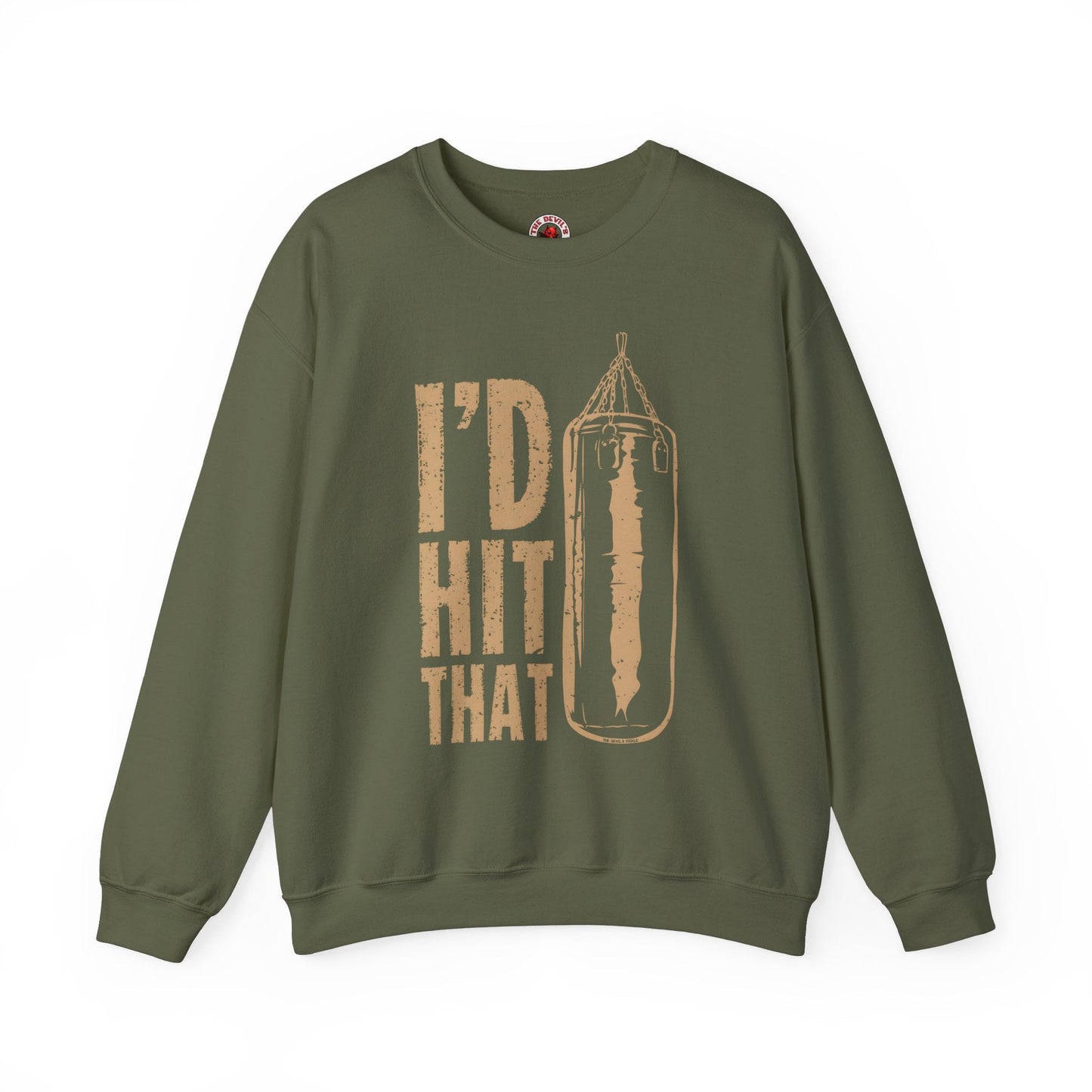 I'd Hit That Crewneck Sweatshirt The Devil's Pickle