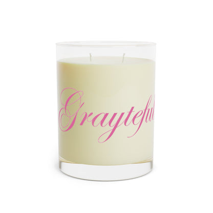 Grayteful Scented Candle - 11oz Full Glass for Relaxation & Celebration Grayceful LLC