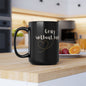 Gray Without Limits Inspirational Mug - 15oz Black Coffee Cup Grayceful LLC