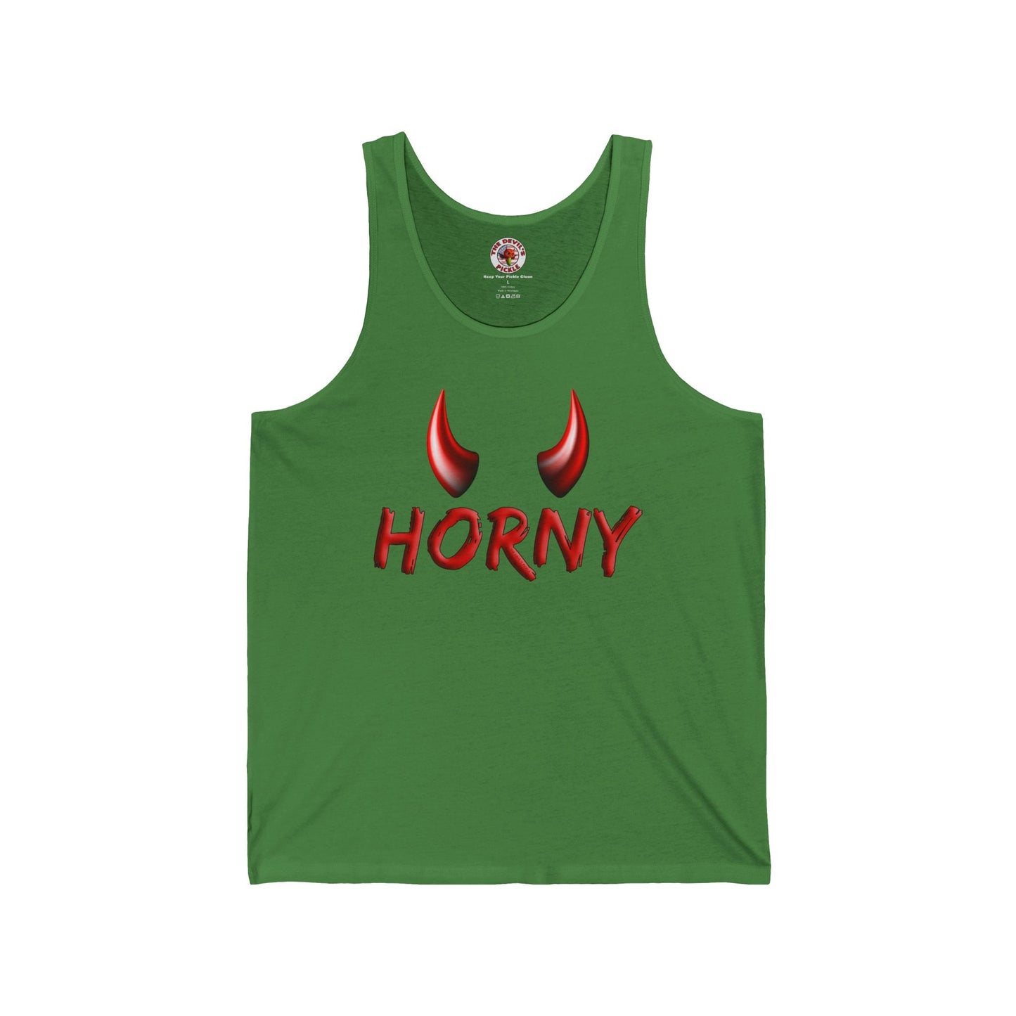 Horny Tank Top The Devil's Pickle