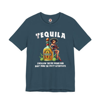 Tequila Swallow The Big Worm T-Shirt The Devil's Pickle