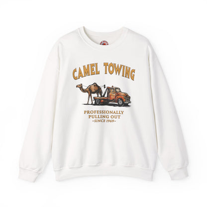 Camel Towing Crewneck Sweatshirt The Devil's Pickle