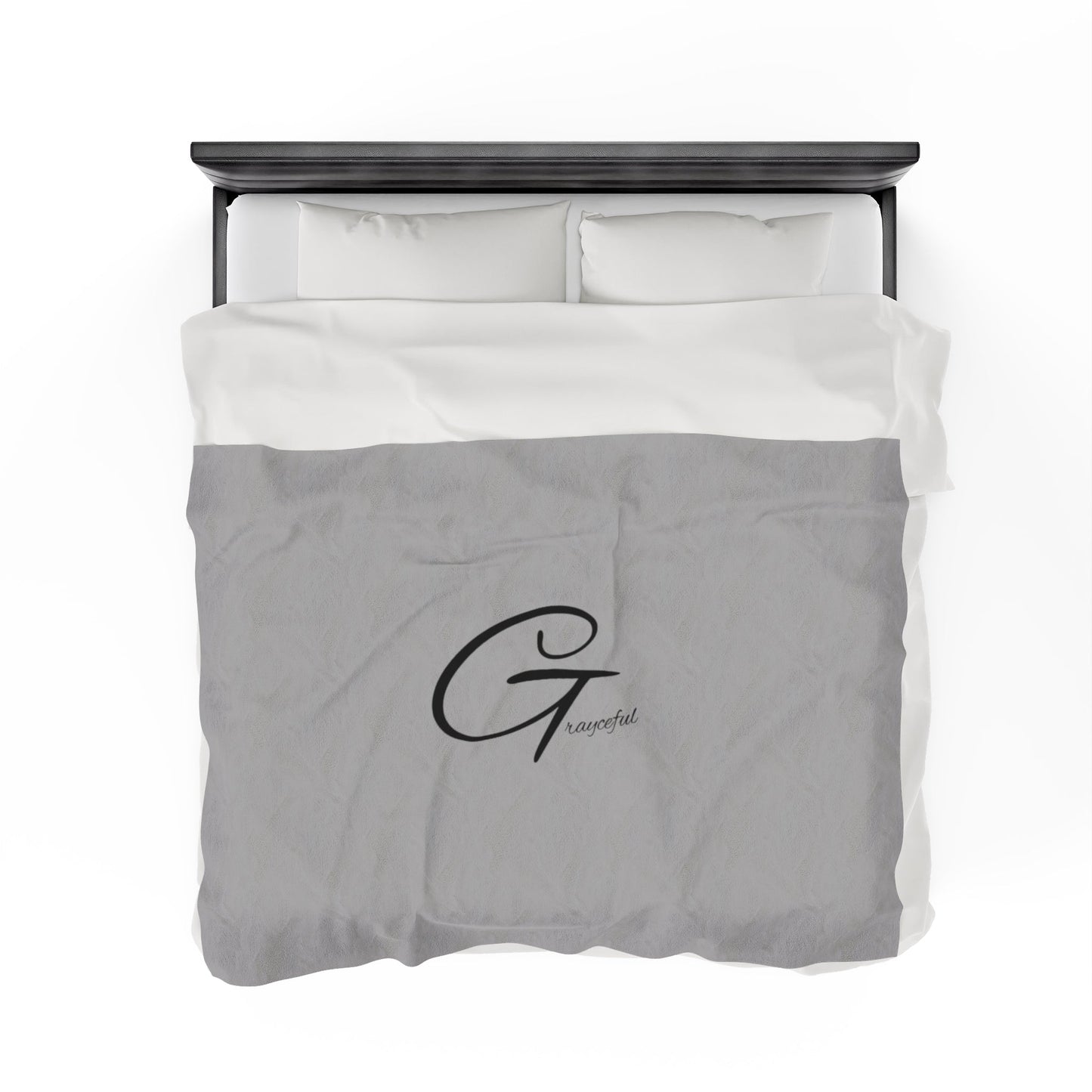 Velveteen Plush Blanket Grayceful LLC