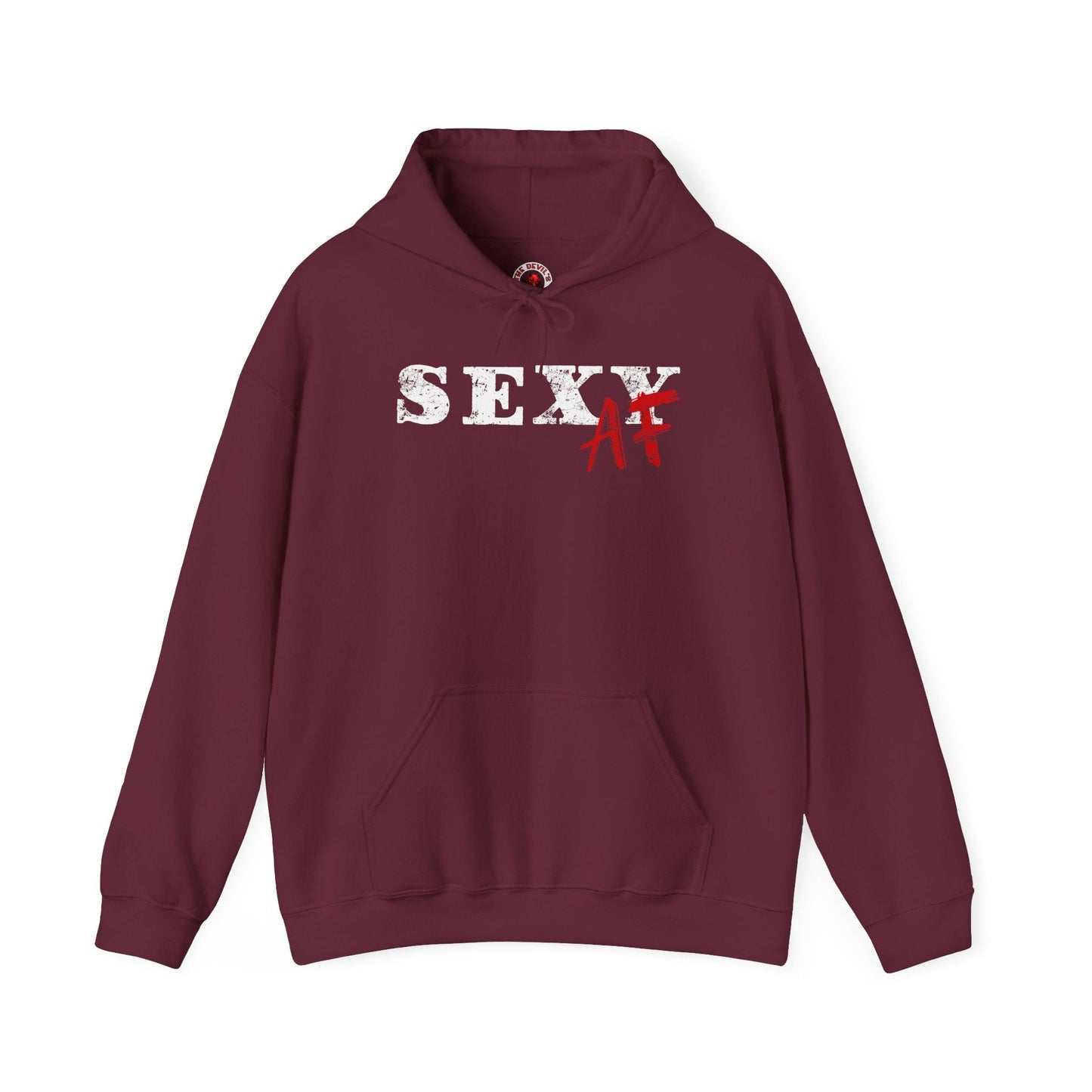Sexy AF Hooded Sweatshirt The Devil's Pickle