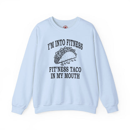 I'm Into Fitness Crewneck Sweatshirt The Devil's Pickle