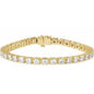 14K Yellow 9 CTW Lab-Grown Diamond Line 7 1/4" Bracelet Ethereal Legacy Boutiques