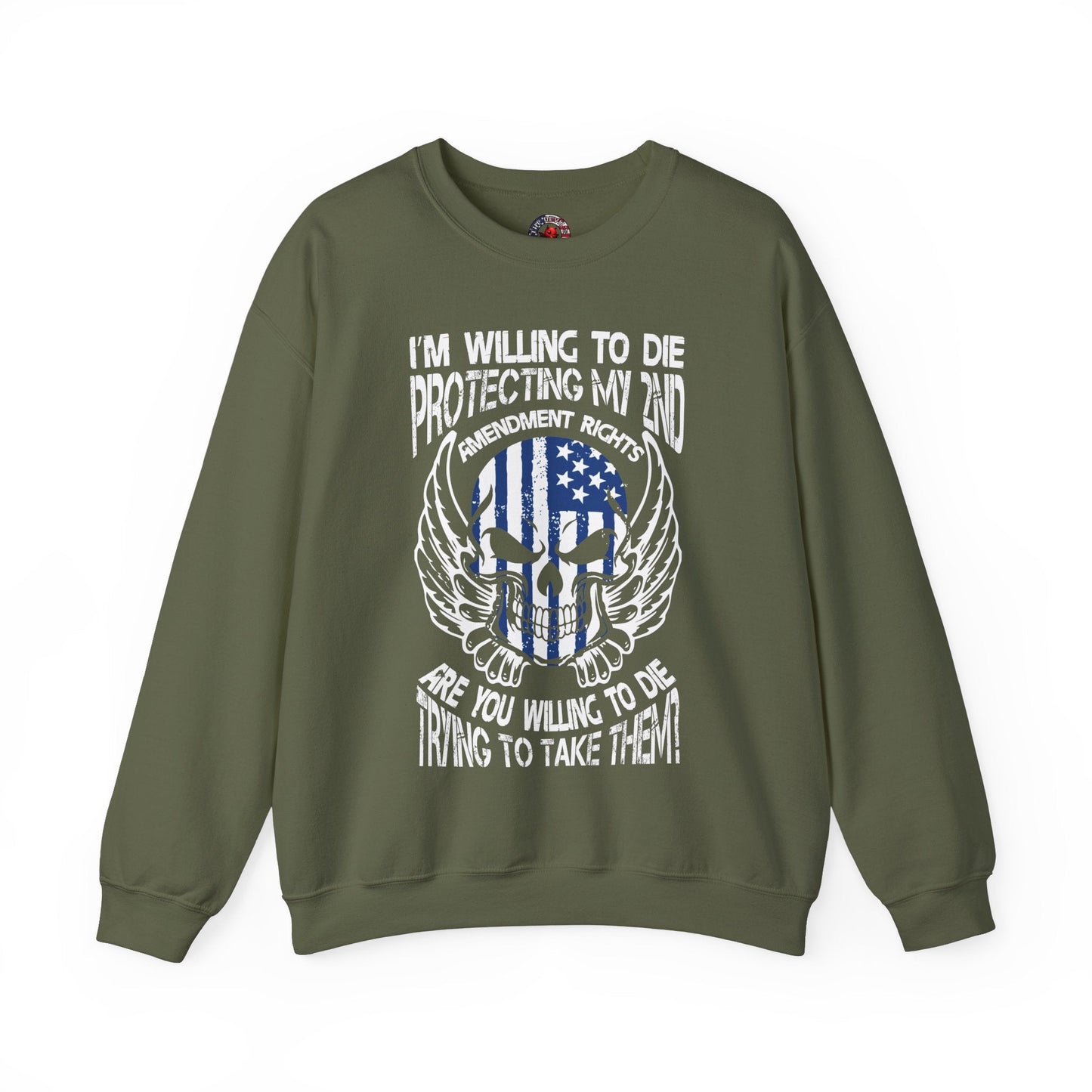 Protecting My 2nd Amendment Rights Crewneck Sweatshirt