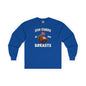 Stop Staring At My Breasts Long Sleeve Tee The Devil's Pickle