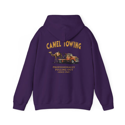 Camel Towing Back Hooded Sweatshirt The Devil's Pickle