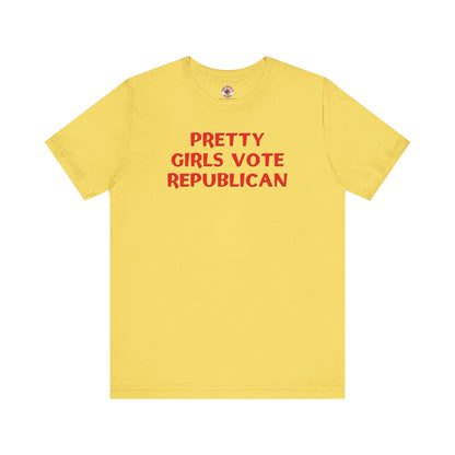 Pretty Girls Vote Republican T-Shirt. The Devil's Pickle
