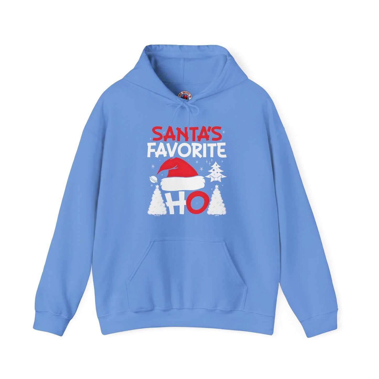 Santa's Favorite Ho Hooded Sweatshirt The Devil's Pickle