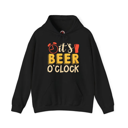 It's Beer O'clock Hooded Sweatshirt The Devil's Pickle