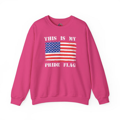 This Is My Pride Flag Crewneck Sweatshirt The Devil's Pickle