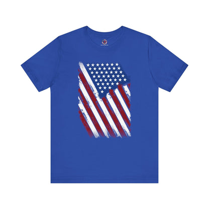 Distressed American Flag T-Shirt The Devil's Pickle