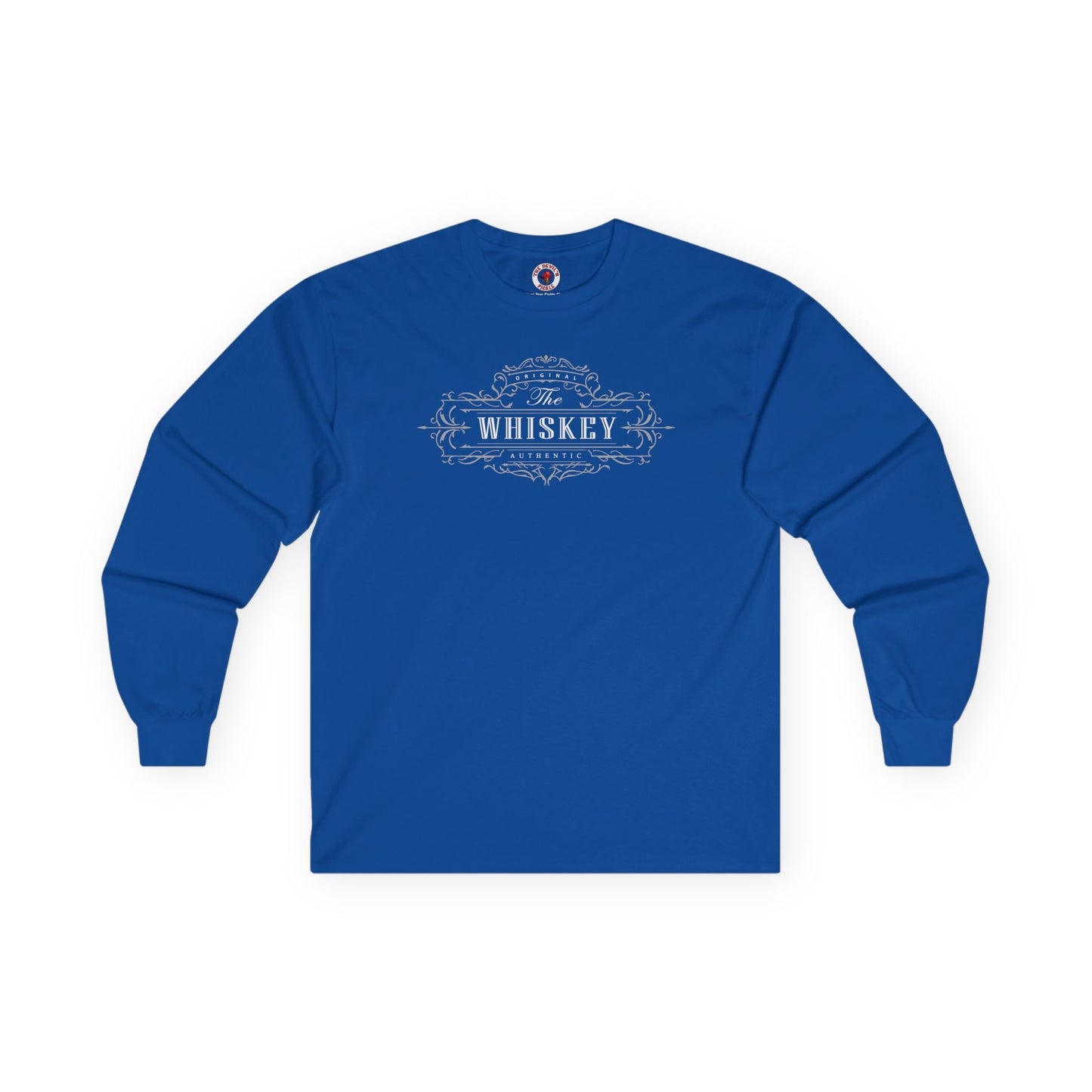 The Original Authentic Whiskey Long Sleeve Tee The Devil's Pickle