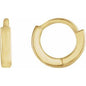 14K Yellow Hinged 8 mm Hoop Earrings Ethereal Legacy Boutiques