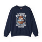 A Clean Beaver Gets More Wood Crewneck Sweatshirt The Devil's Pickle