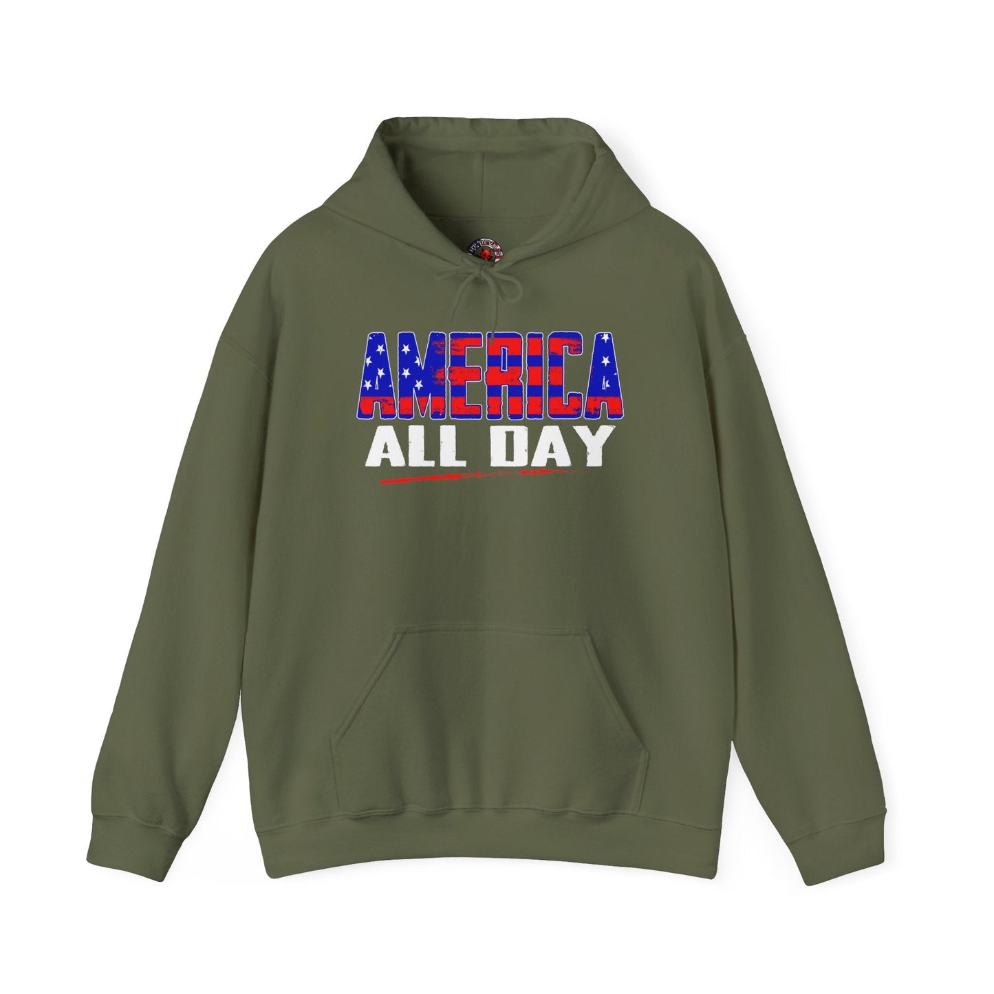 America All Day Hooded Sweatshirt The Devil's Pickle