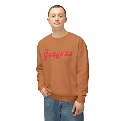 Unisex Lightweight Crewneck Sweatshirt "Grayvee" Grayceful LLC