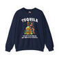 Tequila Swallow The Big Worm Crewneck Sweatshirt The Devil's Pickle
