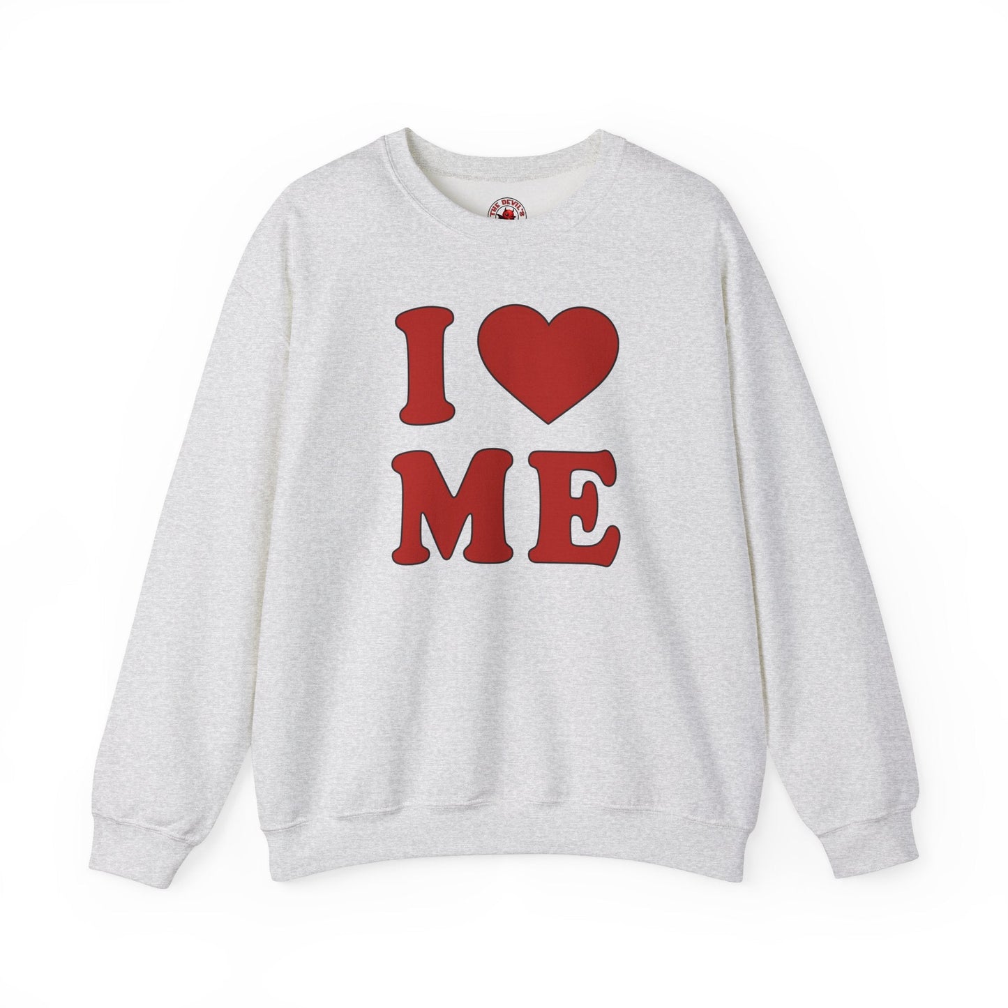 I Heart Me Crewneck Sweatshirt The Devil's Pickle