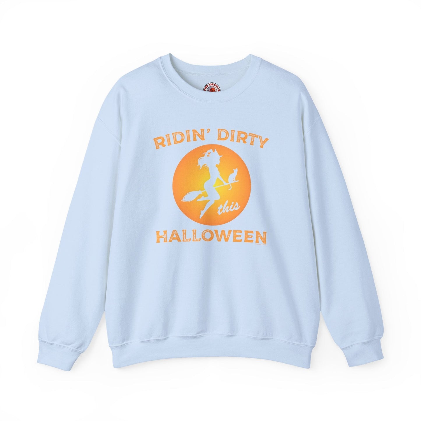Ridin' Dirty This Halloween Crewneck Sweatshirt The Devil's Pickle
