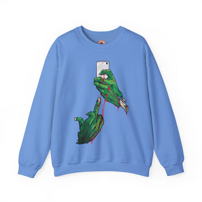 Selfie Monster Crewneck Sweatshirt