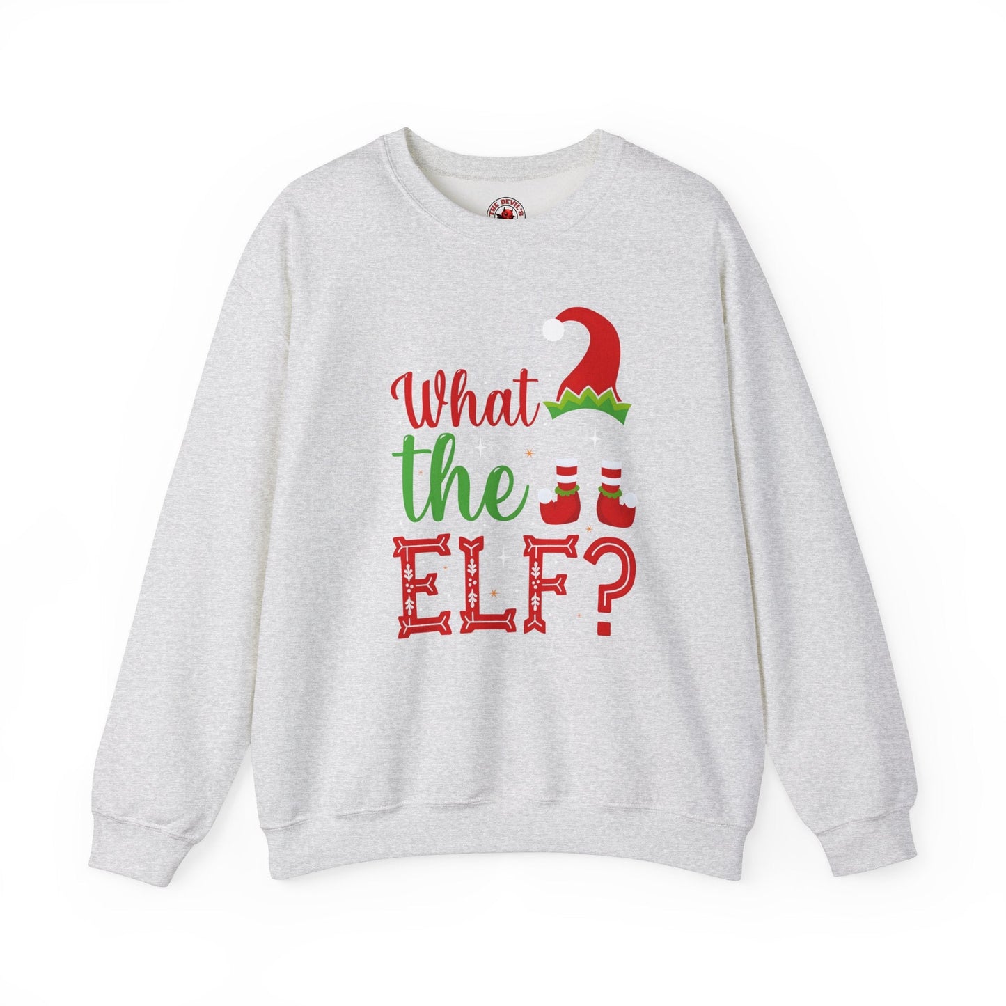 What The Elf Crewneck Sweatshirt The Devil's Pickle