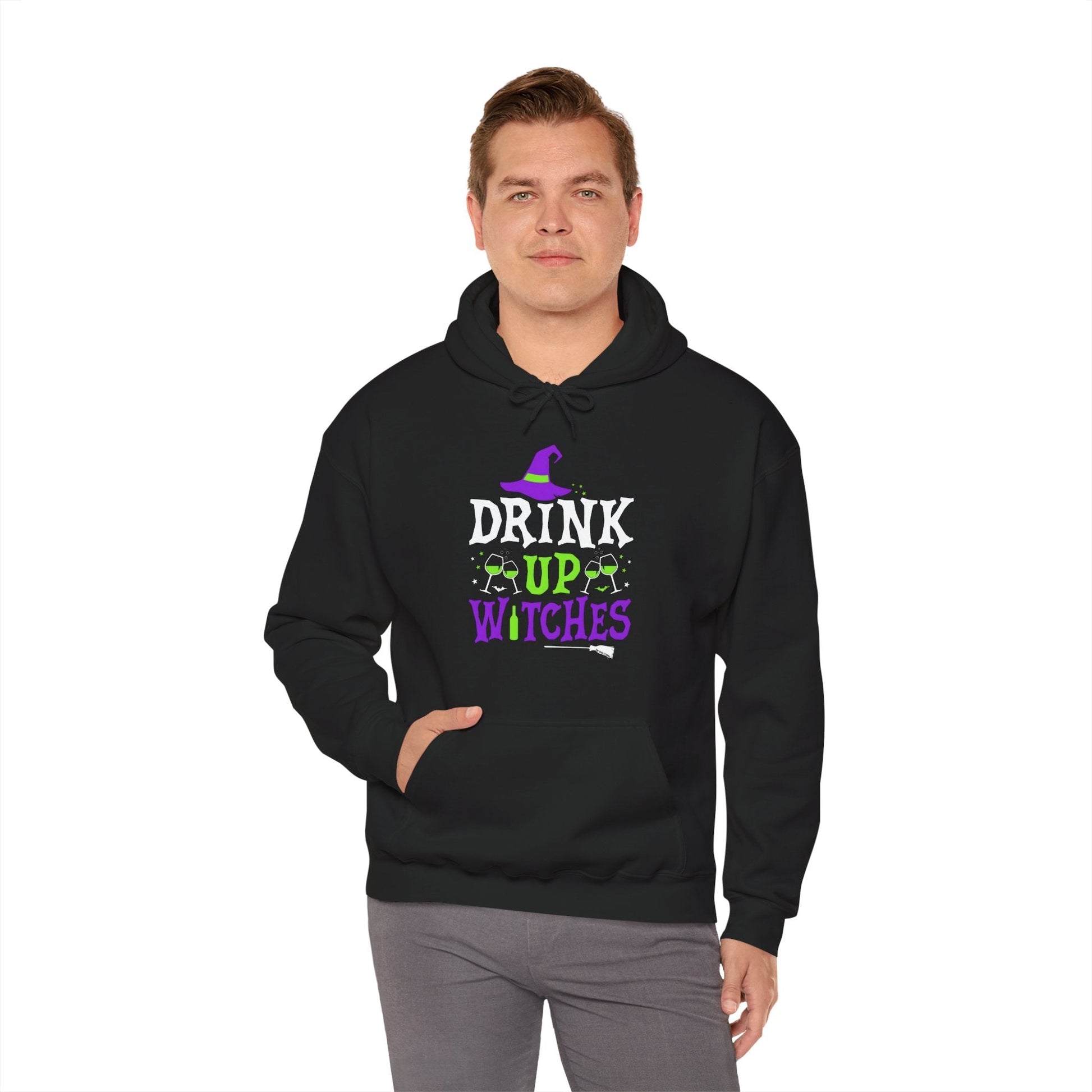 Drink Up Witches Hooded Sweatshirt The Devil's Pickle