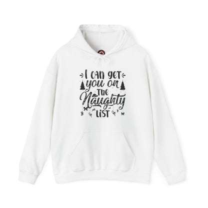 I Can Get You On The Naughty List Hooded Sweatshirt The Devil's Pickle
