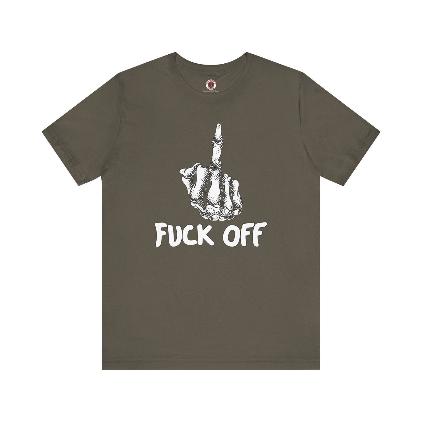Fuck Off Finger T-Shirt The Devil's Pickle