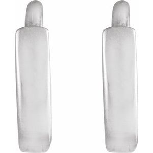 Sterling Silver Hinged 8 mm Hoop Earrings Ethereal Legacy Boutiques