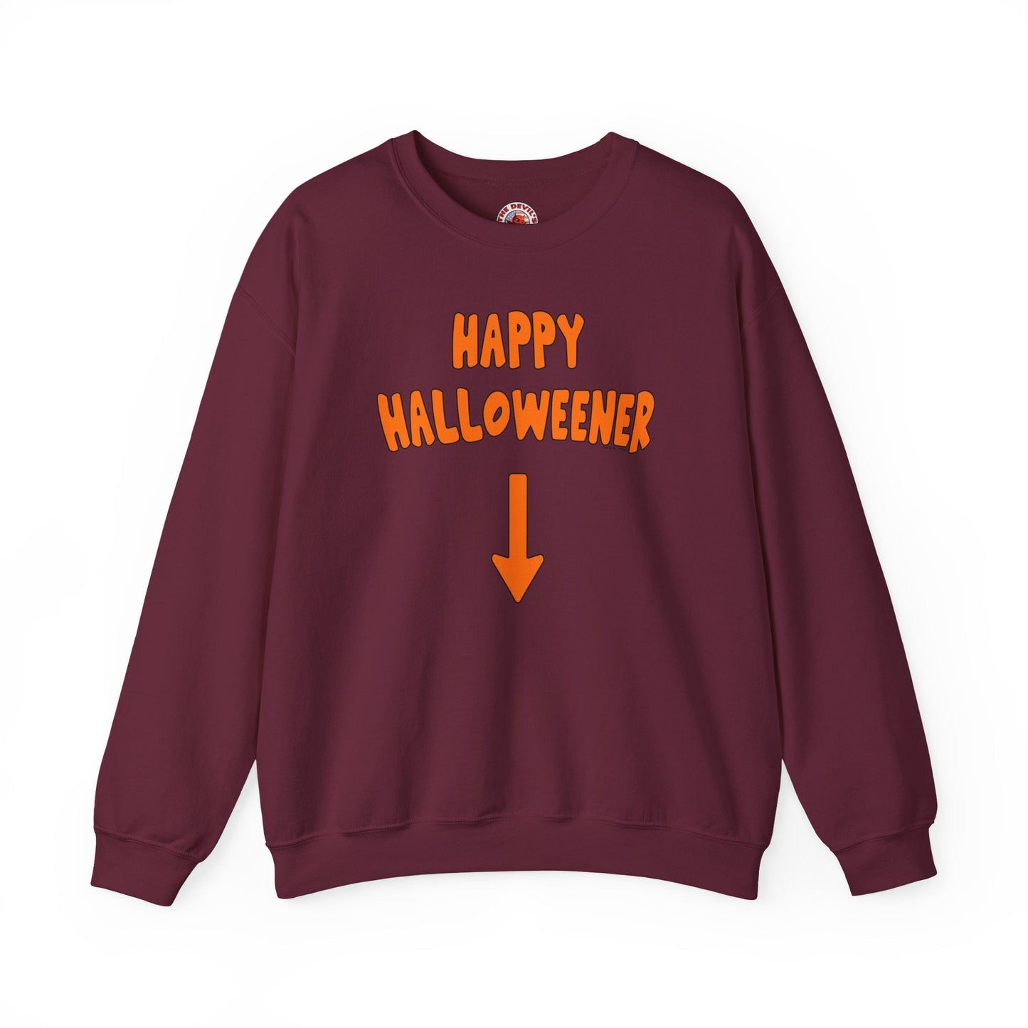 Happy Halloweener Crewneck Sweatshirt The Devil's Pickle