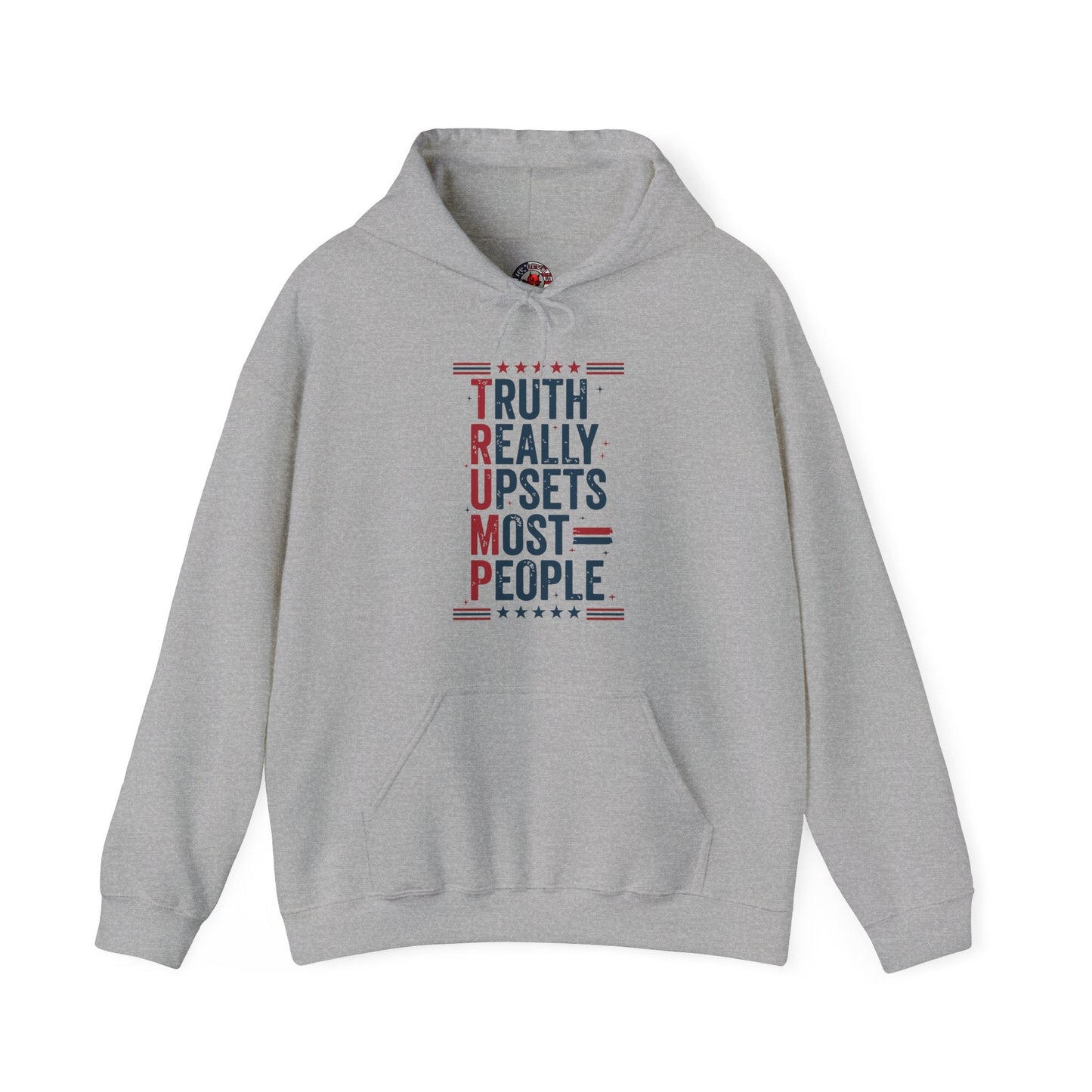 Truth Really Upsets Most People Hooded Sweatshirt The Devil's Pickle