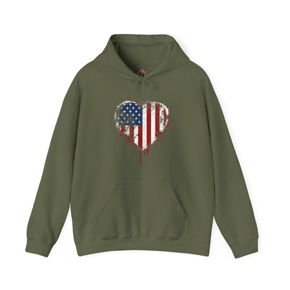 American Heart Hooded Sweatshirt The Devil's Pickle