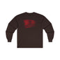 Red American Flag Long Sleeve Tee The Devil's Pickle