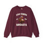 Stop Staring At My Breasts Crewneck Sweatshirt The Devil's Pickle