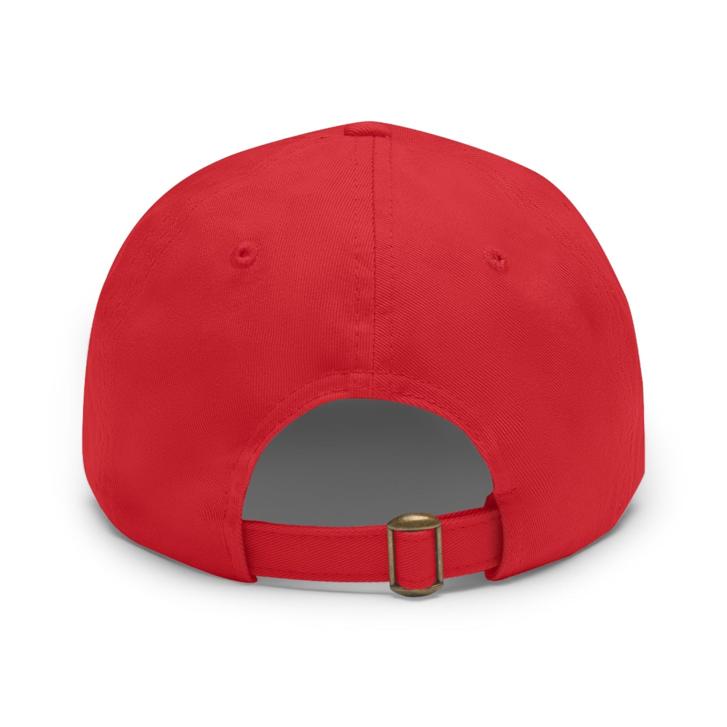 Hat with Leather Patch (Round) Grayceful LLC
