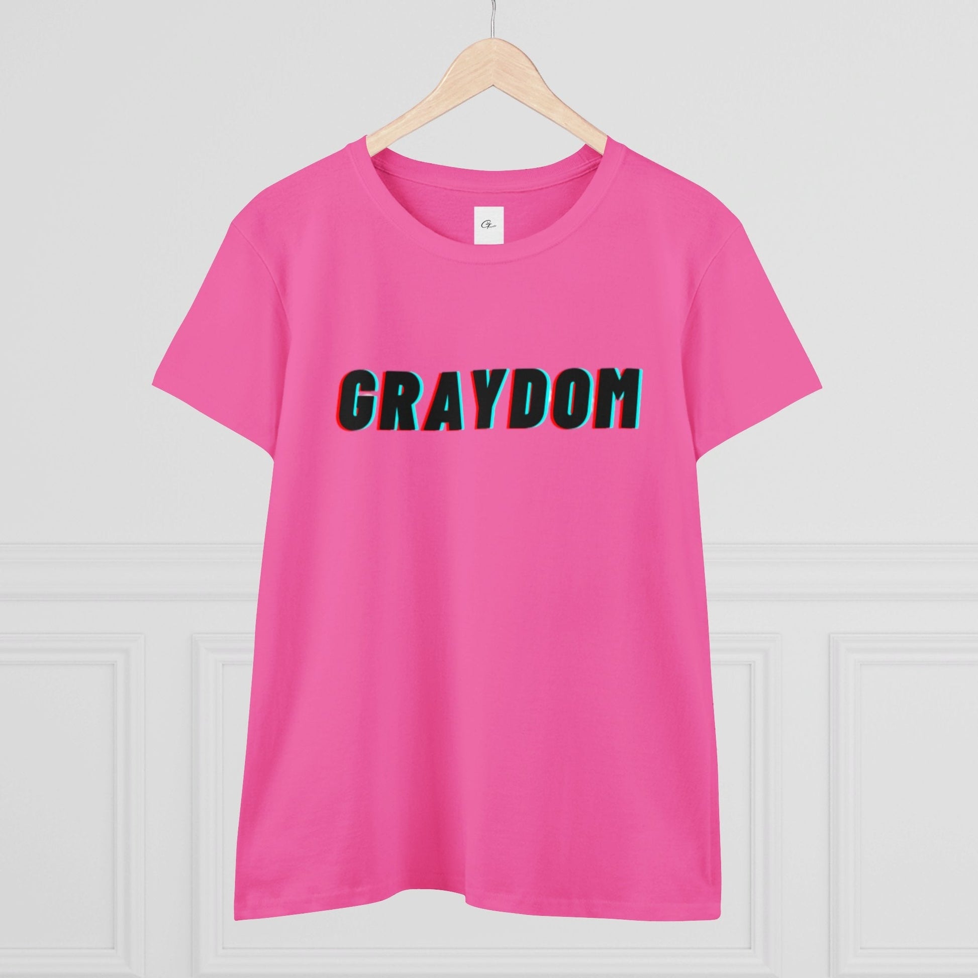 Graydom Women's Midweight Cotton Tee Graydom Grayceful LLC
