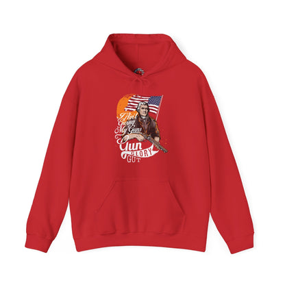 I Ain't Giving My Guns Hooded Sweatshirt The Devil's Pickle