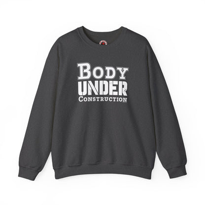 Body Under Construction Crewneck Sweatshirt The Devil's Pickle