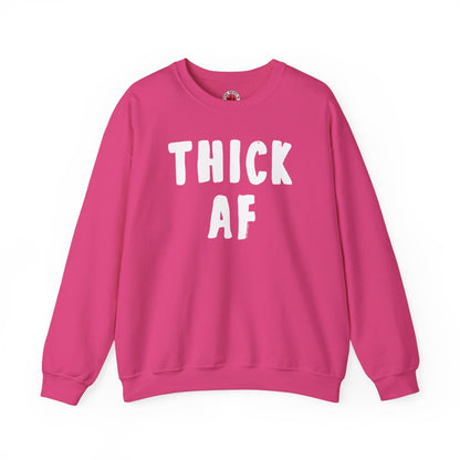 Thick AF Crewneck Sweatshirt The Devil's Pickle