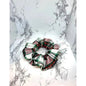 Mini Red, Green, and White Plaid Christmas Scrunchie Enchanted Scrunch