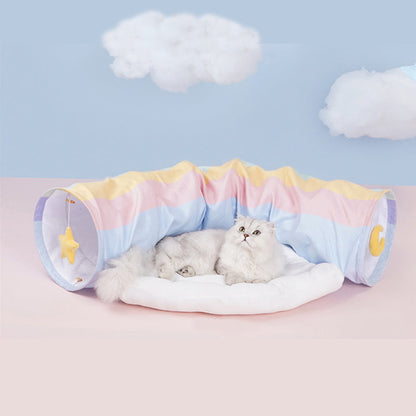 Pet Cats Tunnel Toy Interactive Play Toy ViralGalleria.com